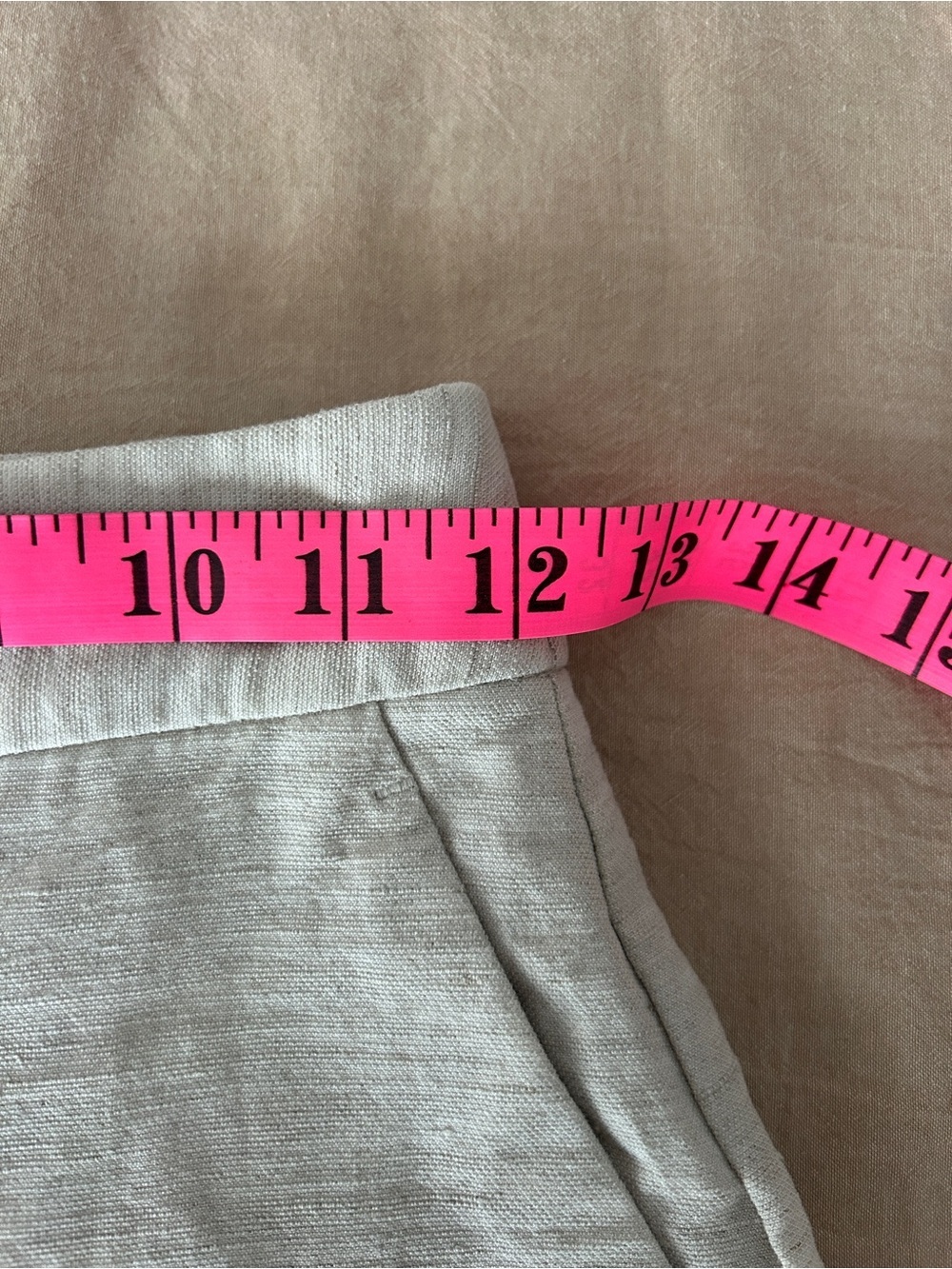 Wilfred Aritzia Linen Blend High Waisted Shorts Size 00 - Picture 5 of 6